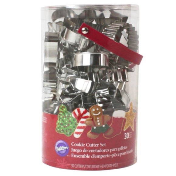 Wilton Other - never used 30-piece holiday metal cookie cutter set